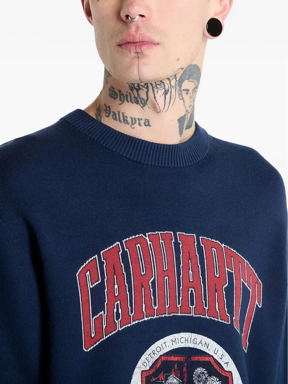 Carhartt WIP カレッジロゴセーター - 画像4