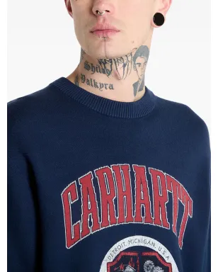 Carhartt WIP カレッジロゴセーター - サムネイル4