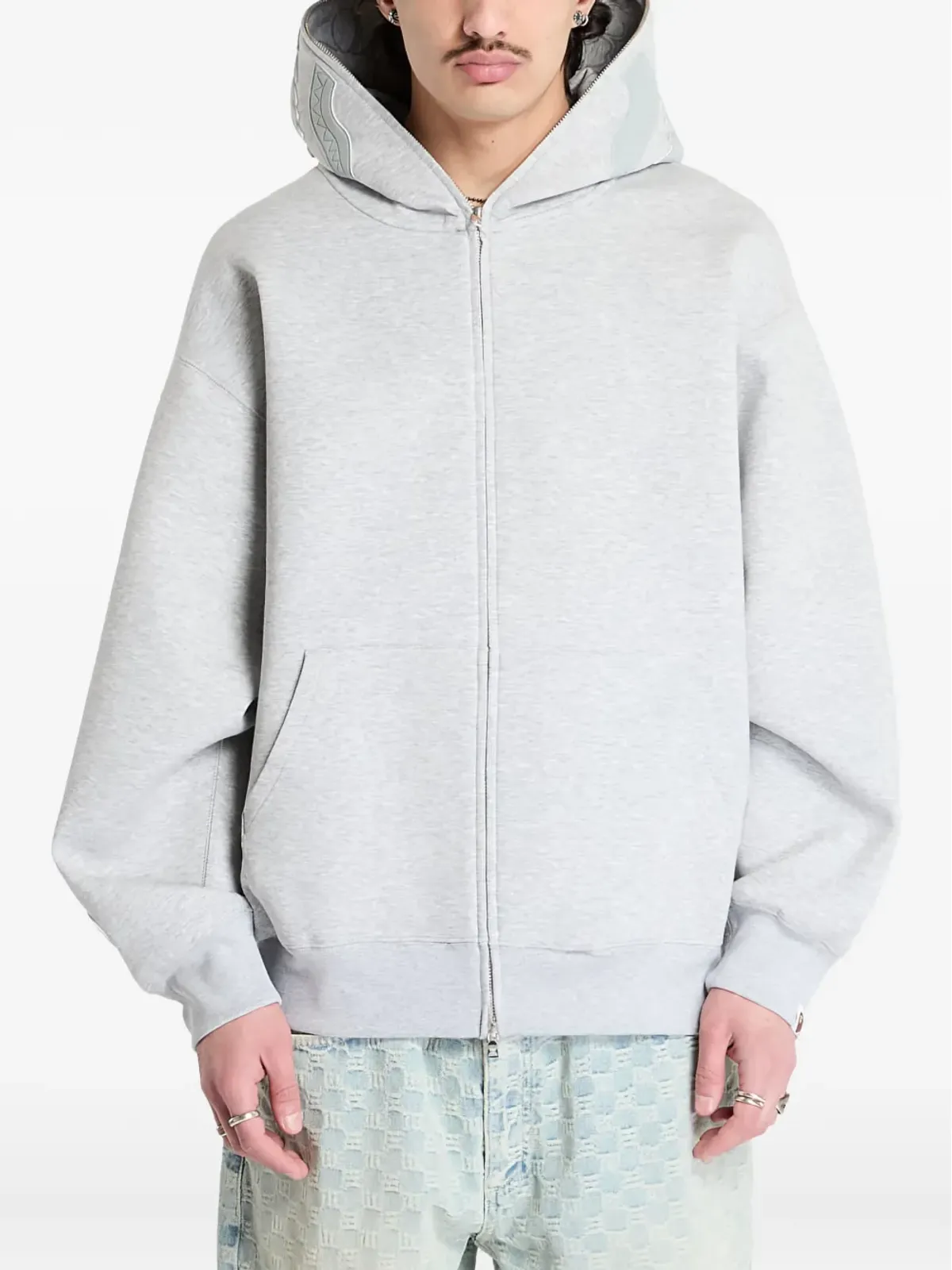 A BATHING APE® シャーク柄フルジップフーディ - 画像3
