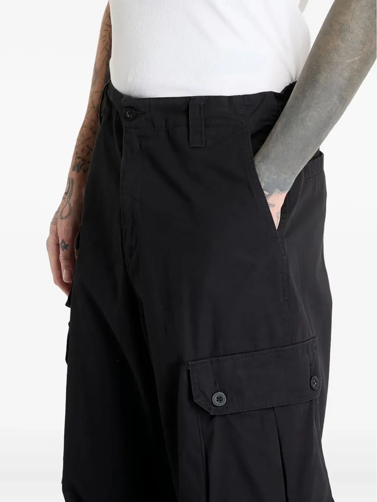 Carhartt WIP カーゴポケットパンツ - ブラック - 画像4