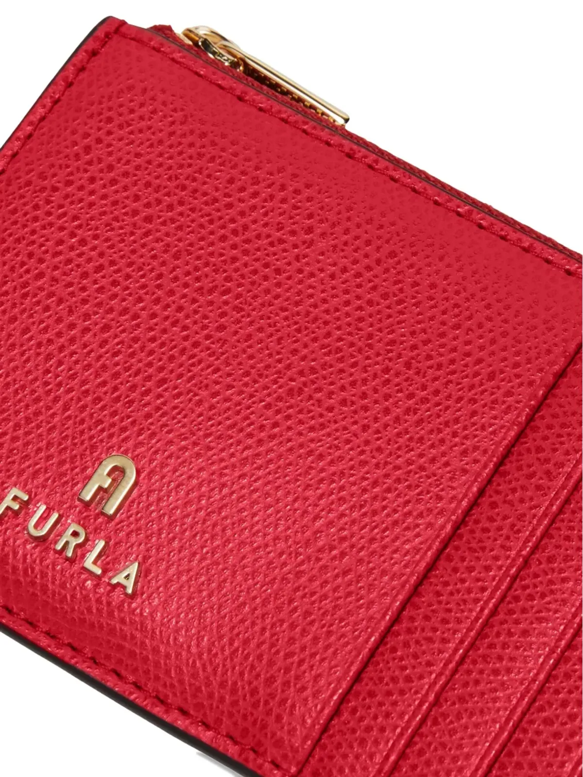 Furla ジップアラウンドカードホルダー - レッド - 画像4