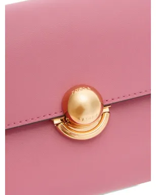 Furla ボール型バックル レザー ミニバッグ - ピンク - サムネイル5