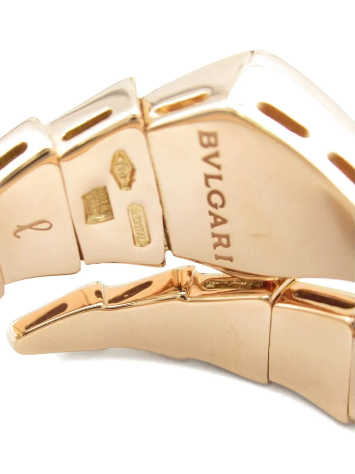 Bvlgari Pre-Owned セルペンティ ダイヤモンドリング - 画像3