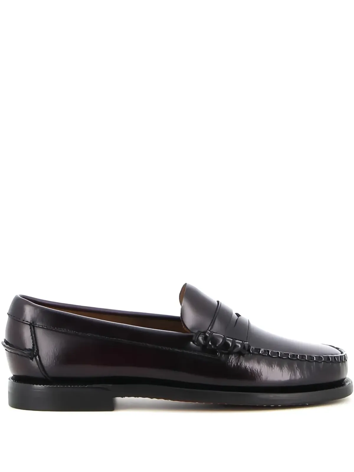 Sebago レザー ペニーローファー（ブラウン） - 画像1