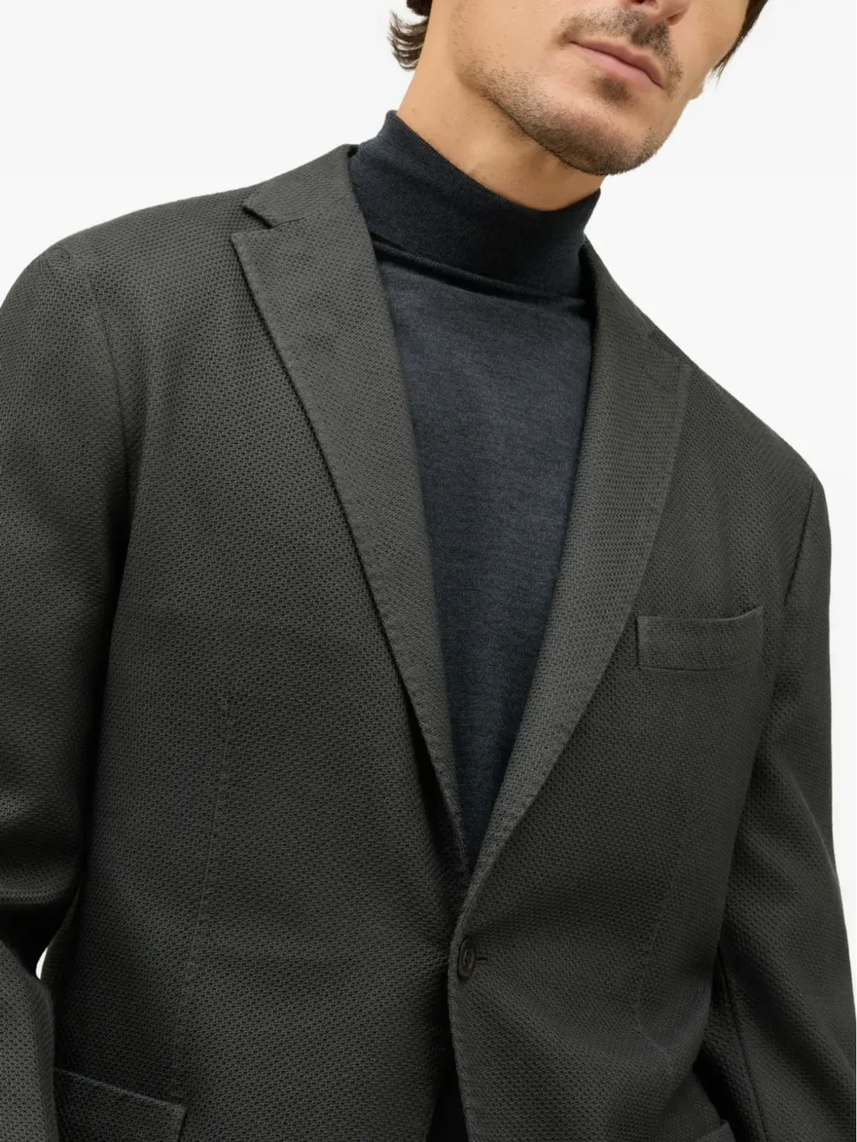 Boglioli K-jacket ハニカムウールジャケット - 画像3