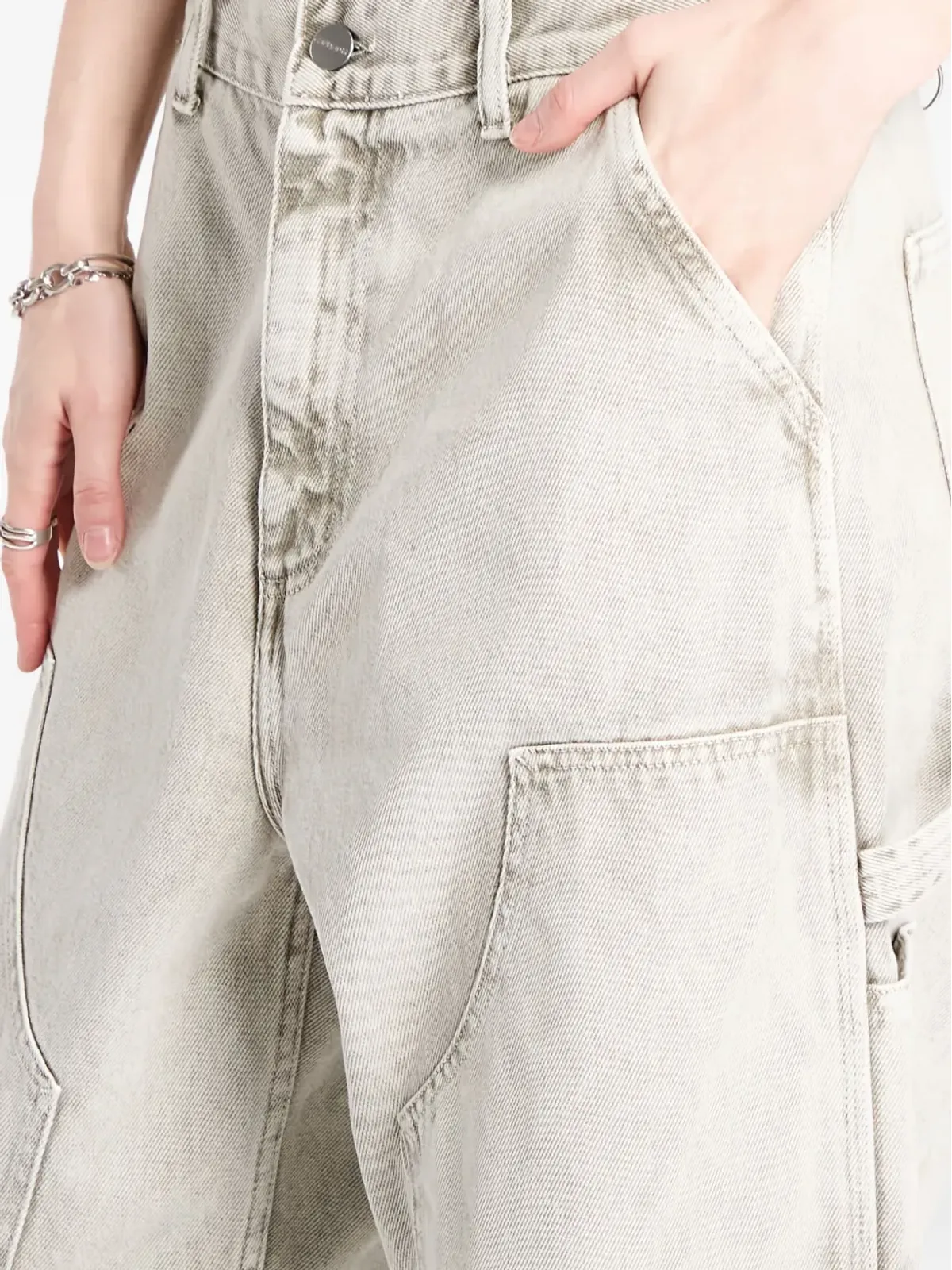 Carhartt WIP パネルドコットンパンツ - 画像4
