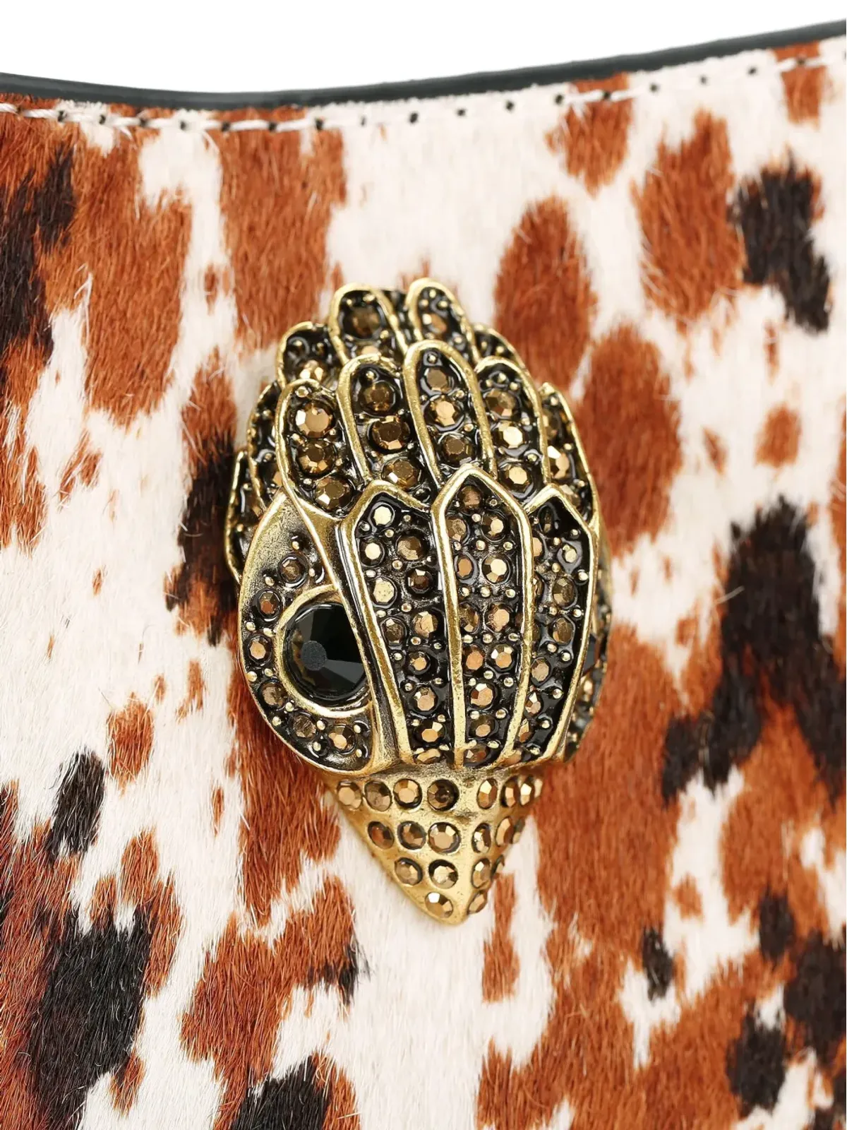 Kurt Geiger London エンベリッシュドレザー サッチェル - 画像3