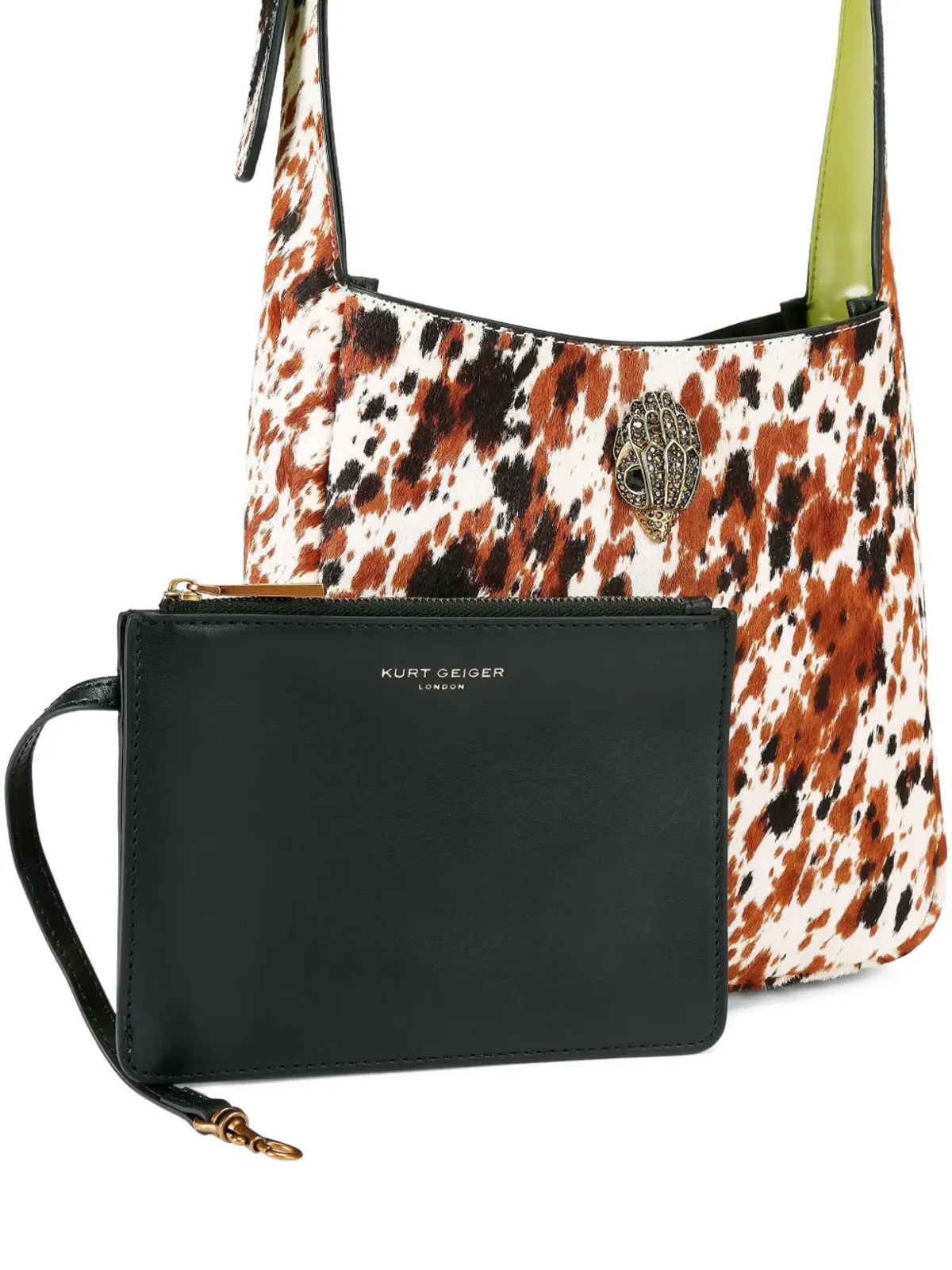 Kurt Geiger London エンベリッシュドレザー サッチェル - 画像4