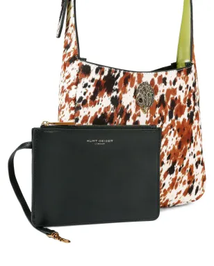 Kurt Geiger London エンベリッシュドレザー サッチェル - サムネイル4