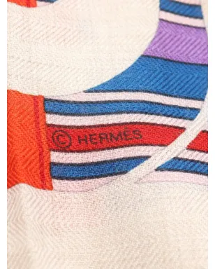 Hermès Pre-Owned Carré 140 Couverture et Tenues de Jour スカーフ - サムネイル2