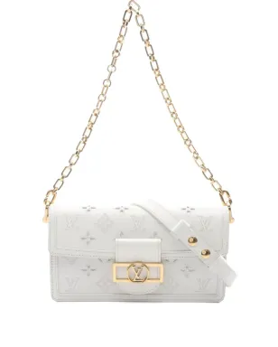 Louis Vuitton Pre-Owned ダウフィーヌ EW モノグラム ショルダーバッグ - ホワイト - サムネイル1