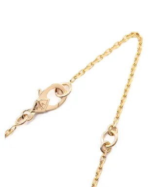 Van Cleef & Arpels Pre-Owned 2010年代 18K ローズゴールド Perlée ダイヤモンド ネックレス - サムネイル4