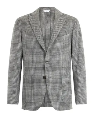 Boglioli チェック柄シングルブレストブレザー - サムネイル1