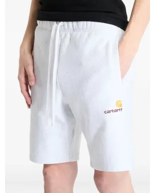 Carhartt WIP スクリプトロゴ スウェットショートパンツ - サムネイル4