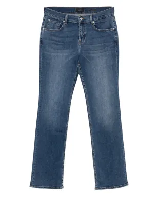 7 For All Mankind ボタンフライ・ストレートジーンズ - サムネイル1