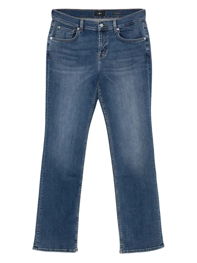 7 For All Mankind 7 For All Mankind ボタンフライ・ストレートジーンズの商品画像