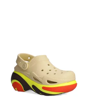 Crocs perforated platform slide - Neutrals - サムネイル2