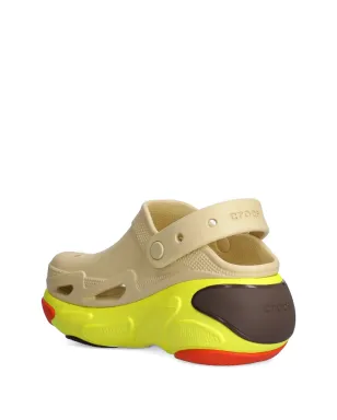 Crocs perforated platform slide - Neutrals - サムネイル3