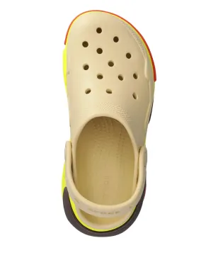 Crocs perforated platform slide - Neutrals - サムネイル4