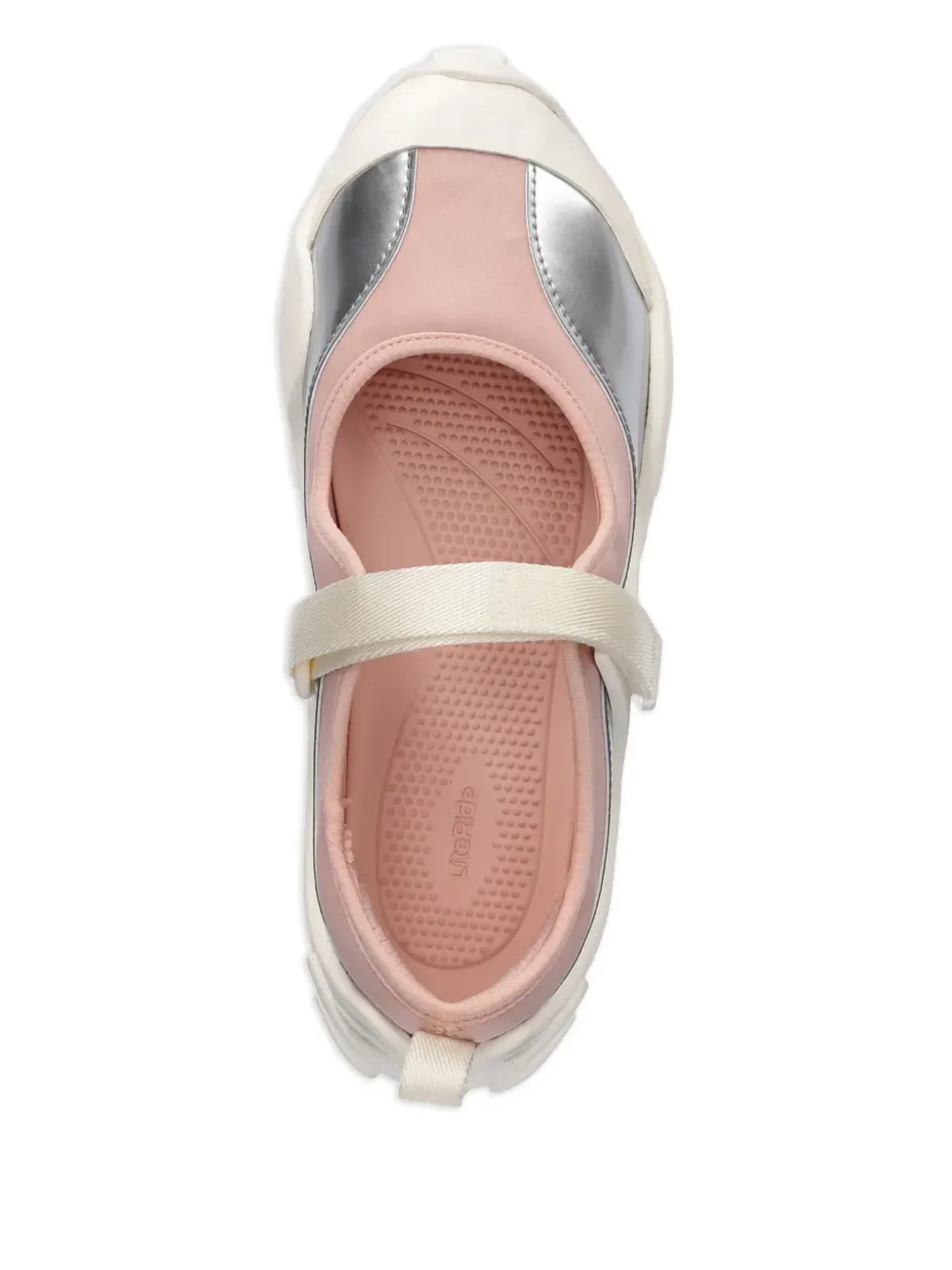 Crocs メタリックストラップスニーカー - 画像4