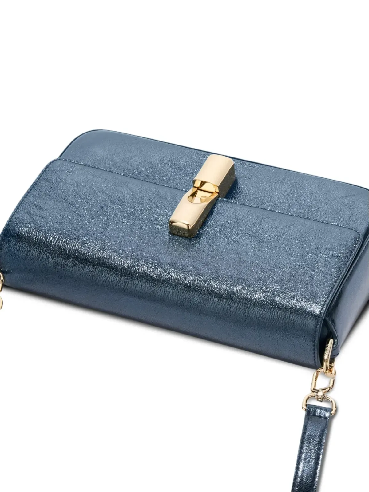 Furla メタリック仕上げのクロスボディバッグ - 画像5