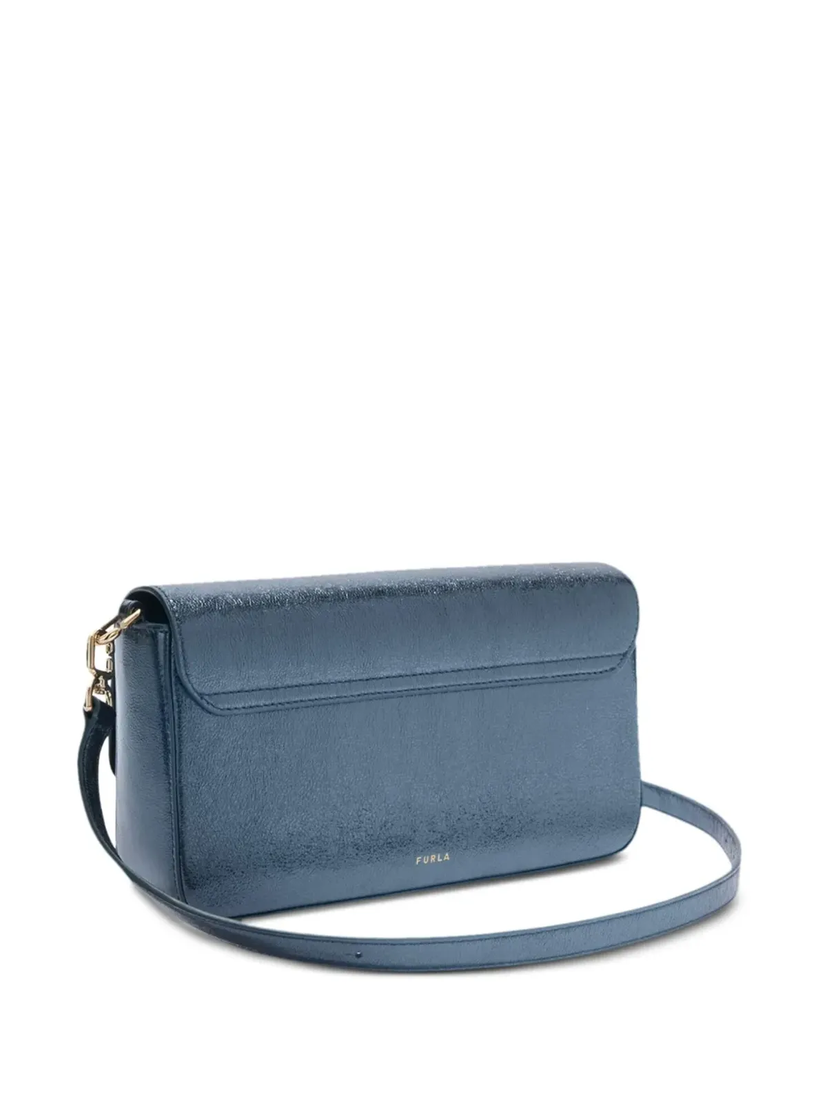 Furla メタリック仕上げのクロスボディバッグ - 画像2