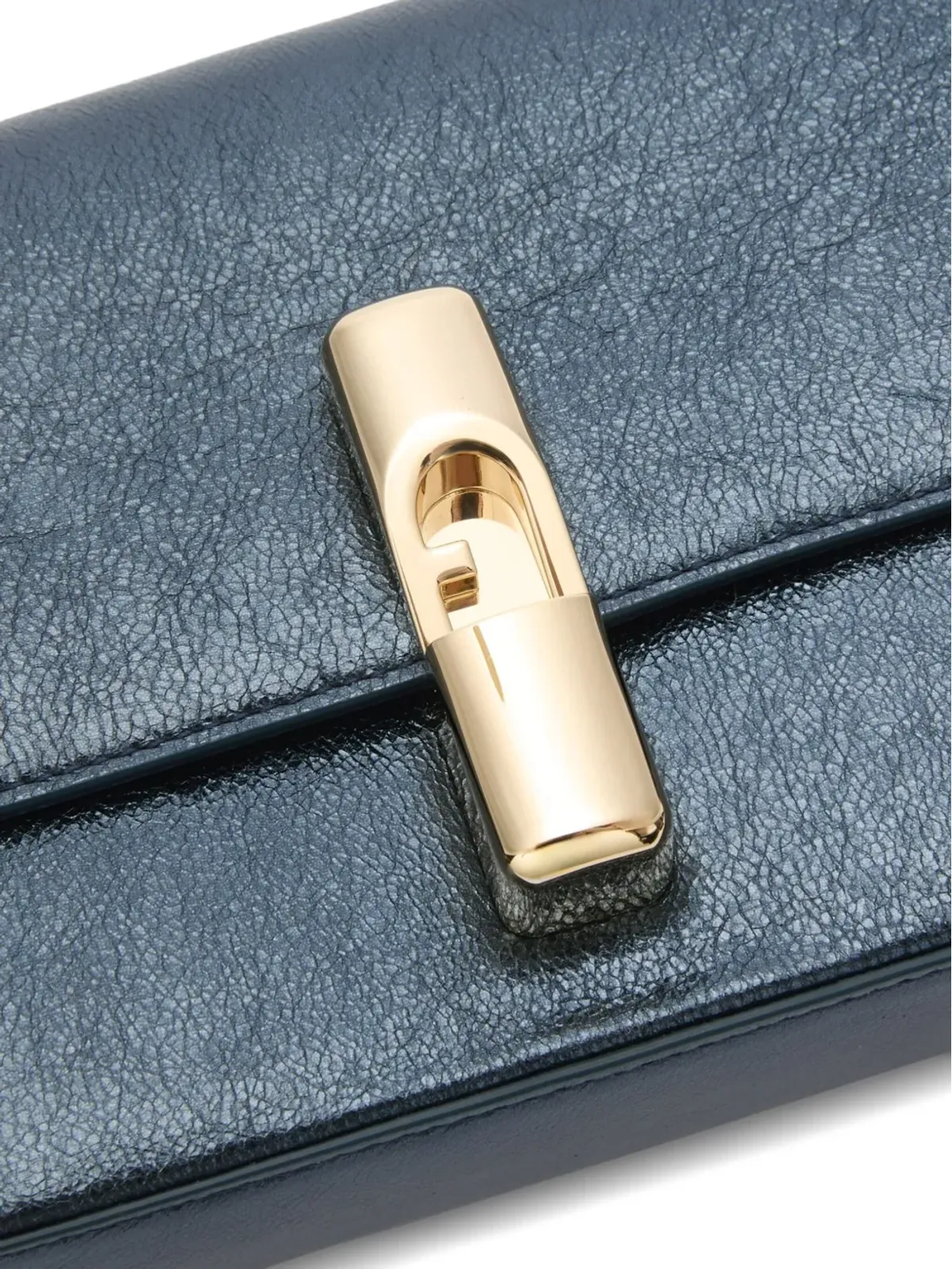Furla メタリック仕上げのクロスボディバッグ - 画像4