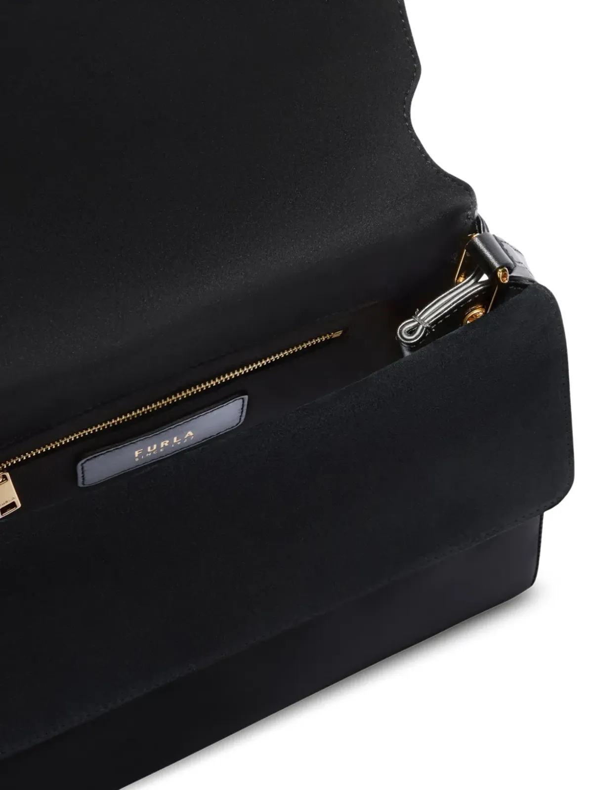 Furla Sfera-クラスプ レザー ショルダーバッグ - 画像5