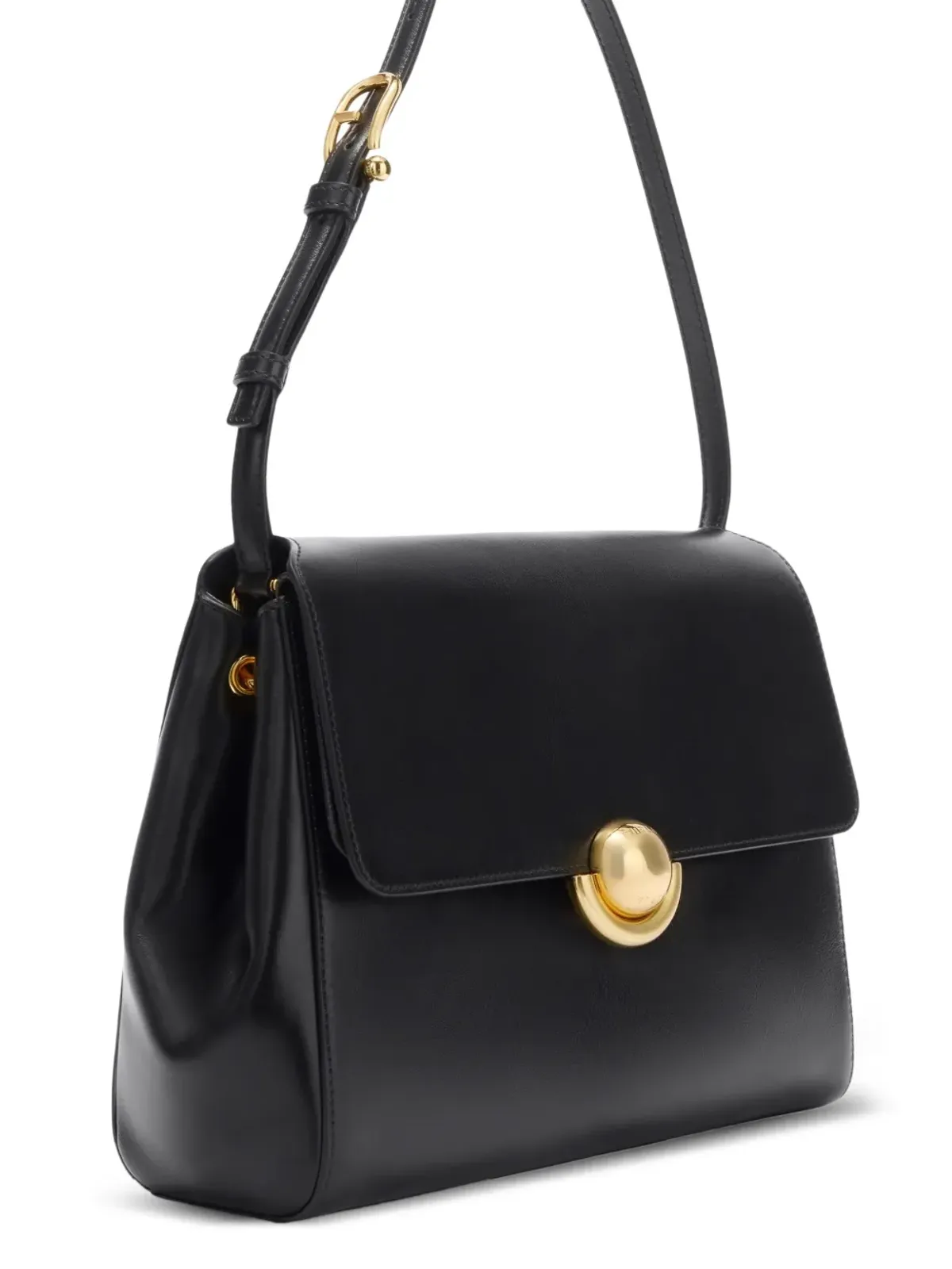 Furla Sfera-クラスプ レザー ショルダーバッグ - 画像3