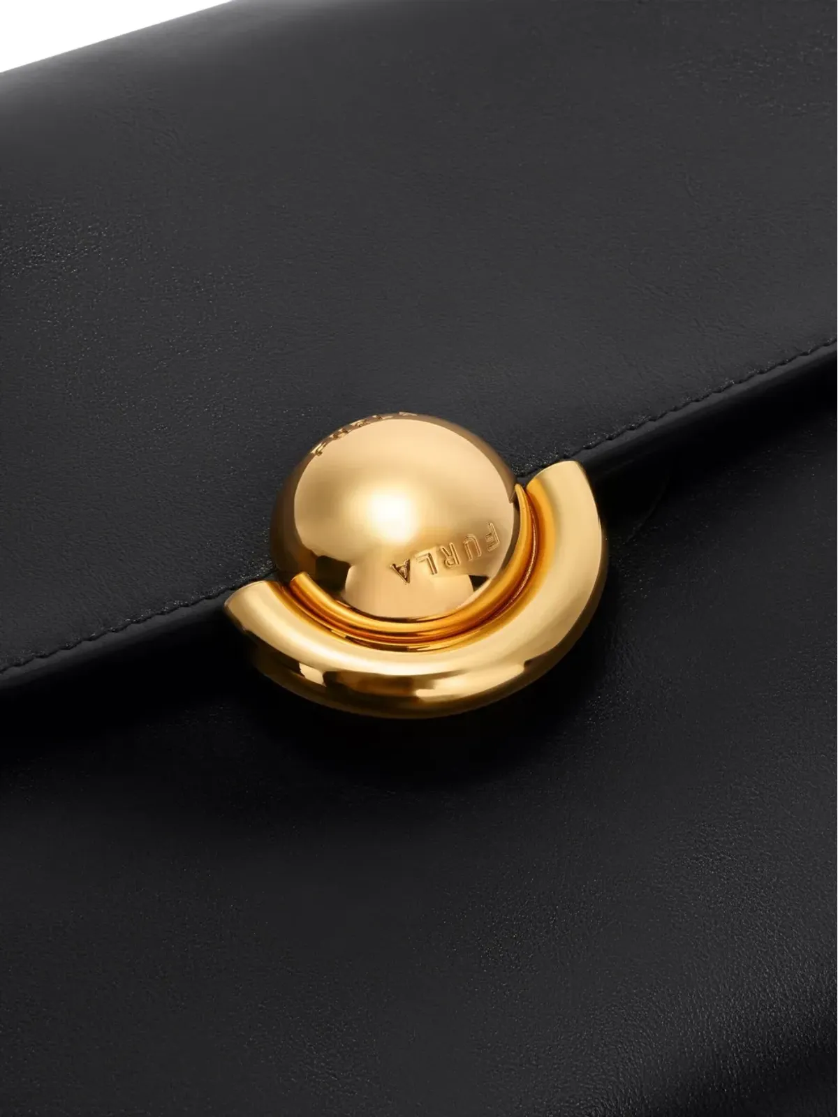 Furla Sfera-クラスプ レザー ショルダーバッグ - 画像4