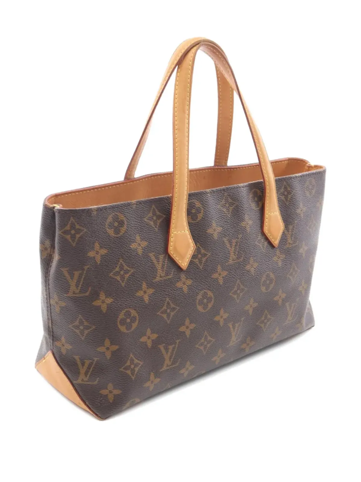 Louis Vuitton Pre-Owned Wilshire PM モノグラム トートバッグ（ブラウン） - 画像2