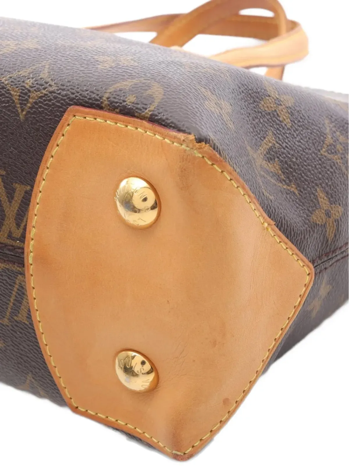 Louis Vuitton Pre-Owned Wilshire PM モノグラム トートバッグ（ブラウン） - 画像3