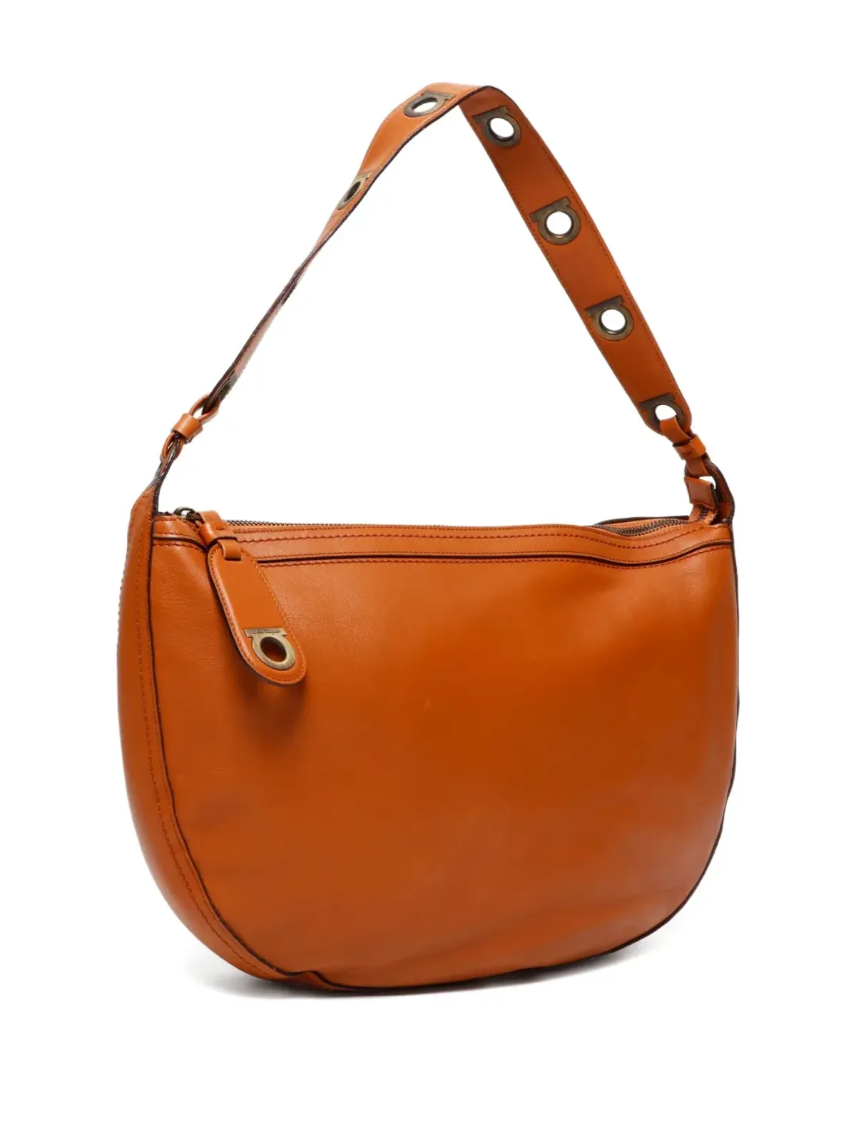 Ferragamo Pre-Owned アイレットディテールのショルダーバッグ - 画像3