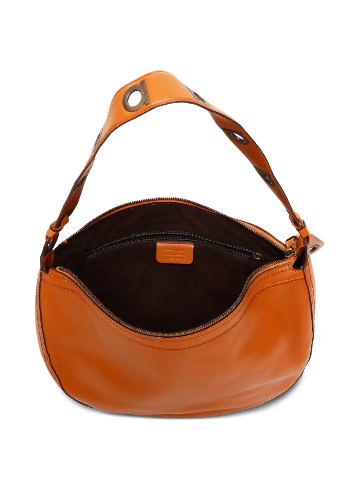 Ferragamo Pre-Owned アイレットディテールのショルダーバッグ - 画像4