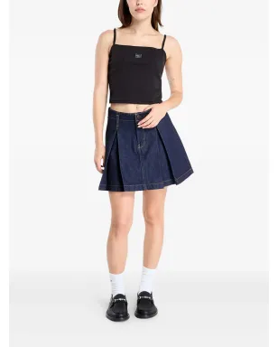 Calvin Klein Aラインデニムミニスカート - サムネイル2