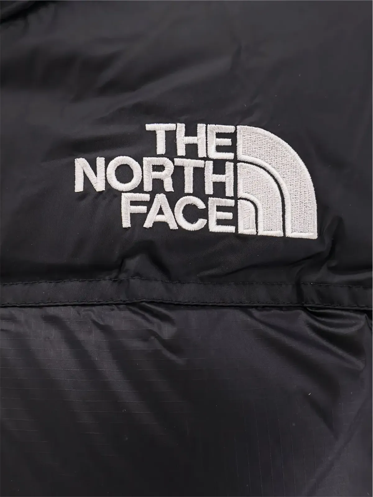 The North Face ロゴ刺繍ダウンジャケット - 画像3