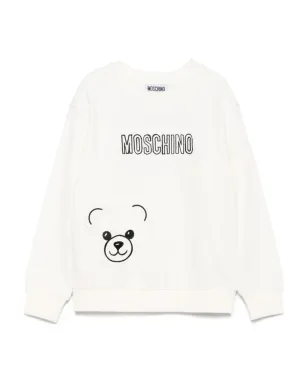 Moschino Kids テディベア刺繍入りスウェットシャツ - サムネイル1