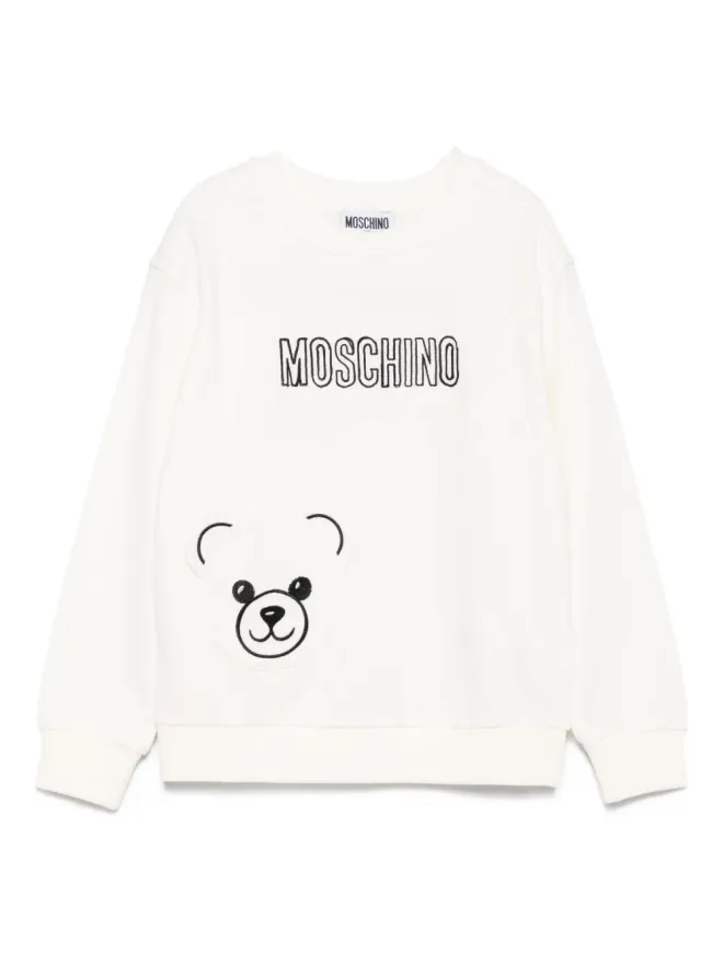 Moschino Kids Moschino Kids テディベア刺繍入りスウェットシャツの商品画像