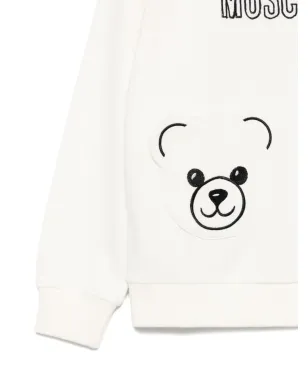 Moschino Kids テディベア刺繍入りスウェットシャツ - サムネイル3