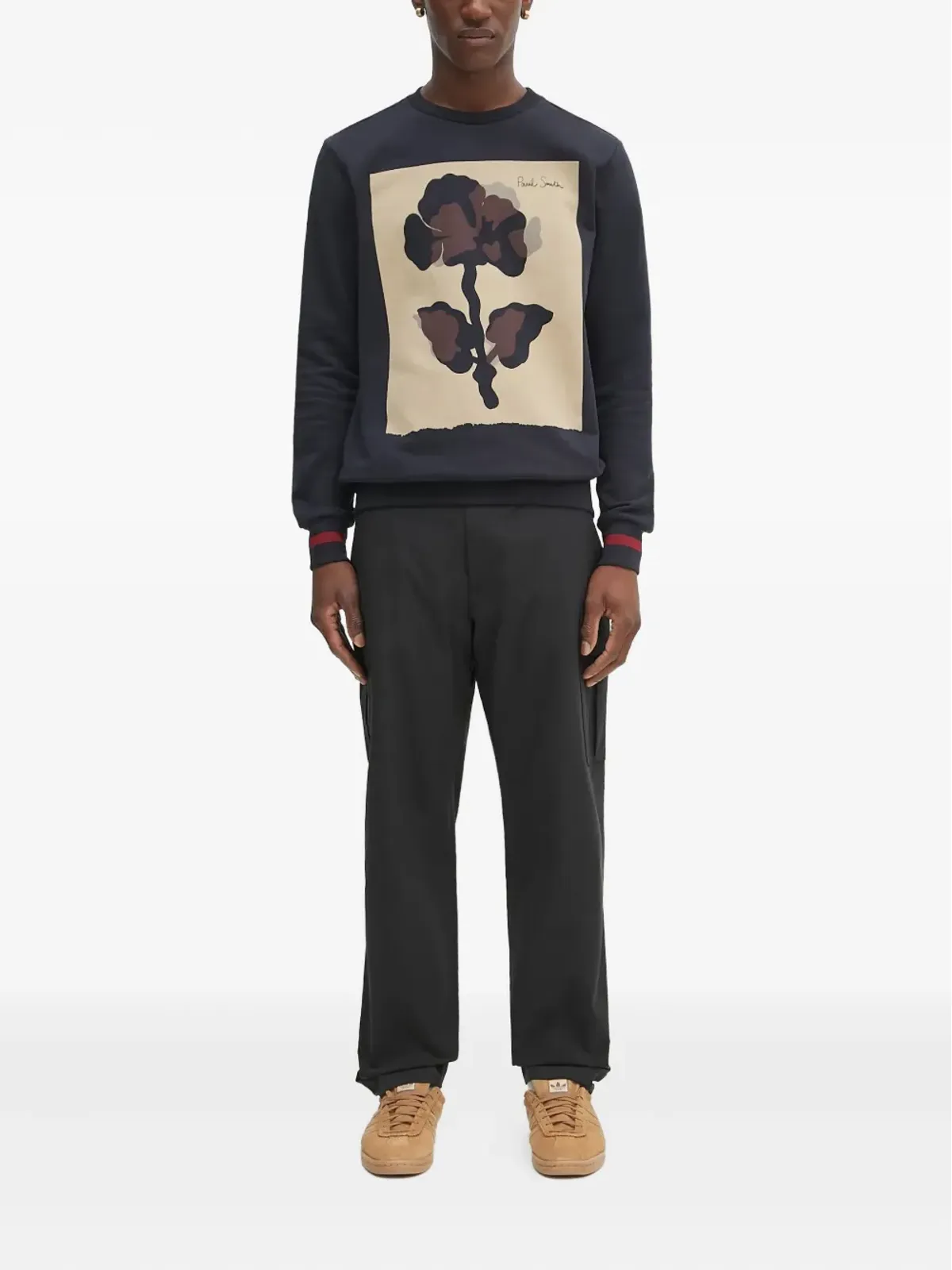 Paul Smith ボタン留めストレートレッグパンツ - 画像2