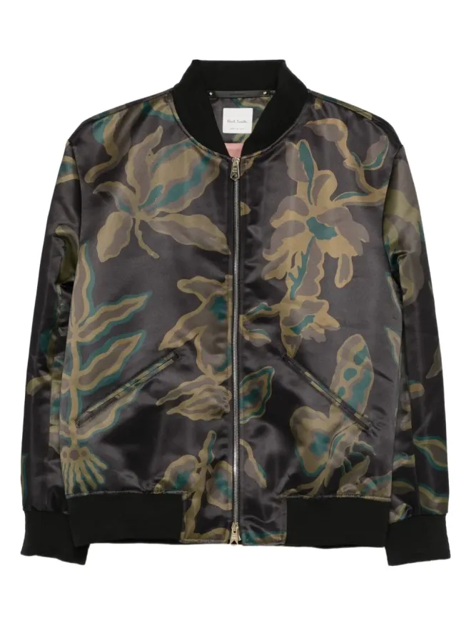 Paul Smith Paul Smith 花柄プリント ボンバー ジャケットの商品画像