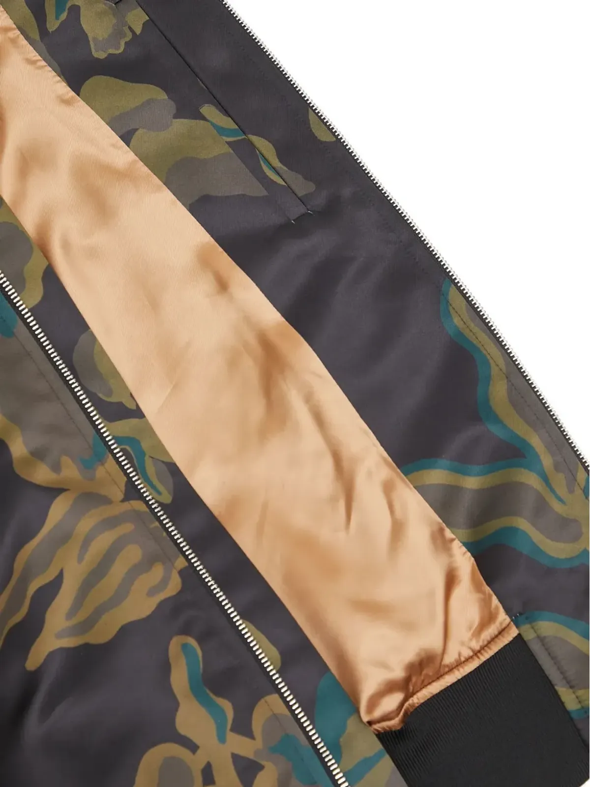 Paul Smith 花柄プリント ボンバー ジャケット - 画像5