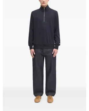 Paul Smith ジップネック・マルチストライプ・スウェットシャツ - Blue - サムネイル2
