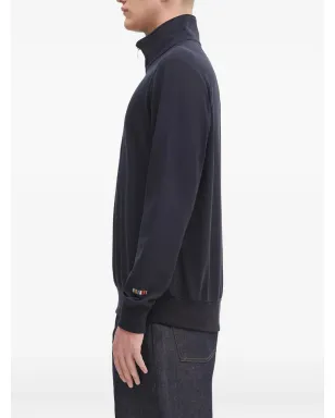 Paul Smith ジップネック・マルチストライプ・スウェットシャツ - Blue - サムネイル4