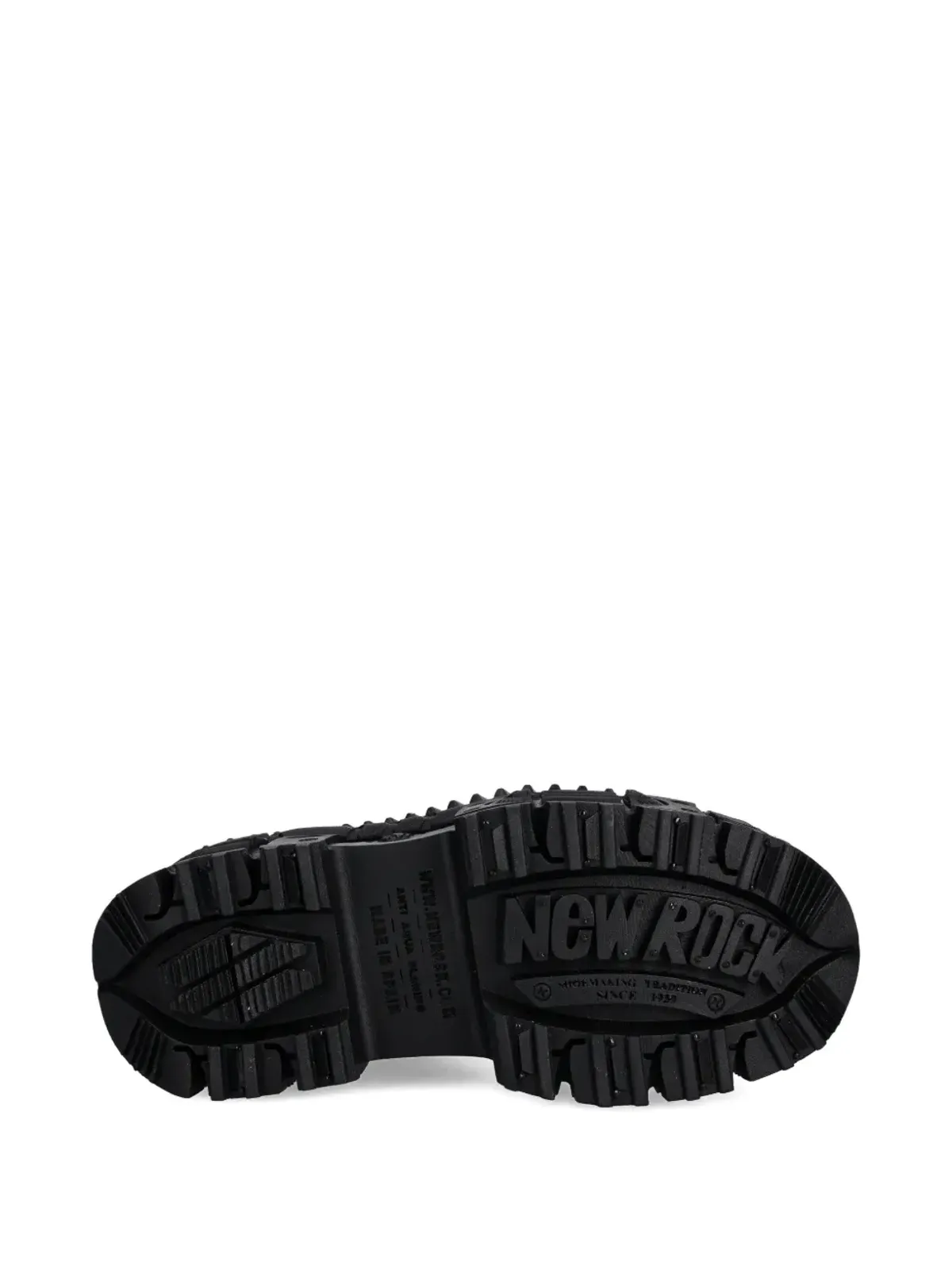 NEW ROCK 90mm レースアップ・プラットフォーム・コンバットブーツ - 画像5