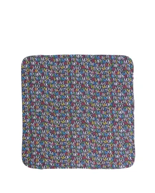 Moschino Kids ロゴ刺繍ベビー毛布 - サムネイル1