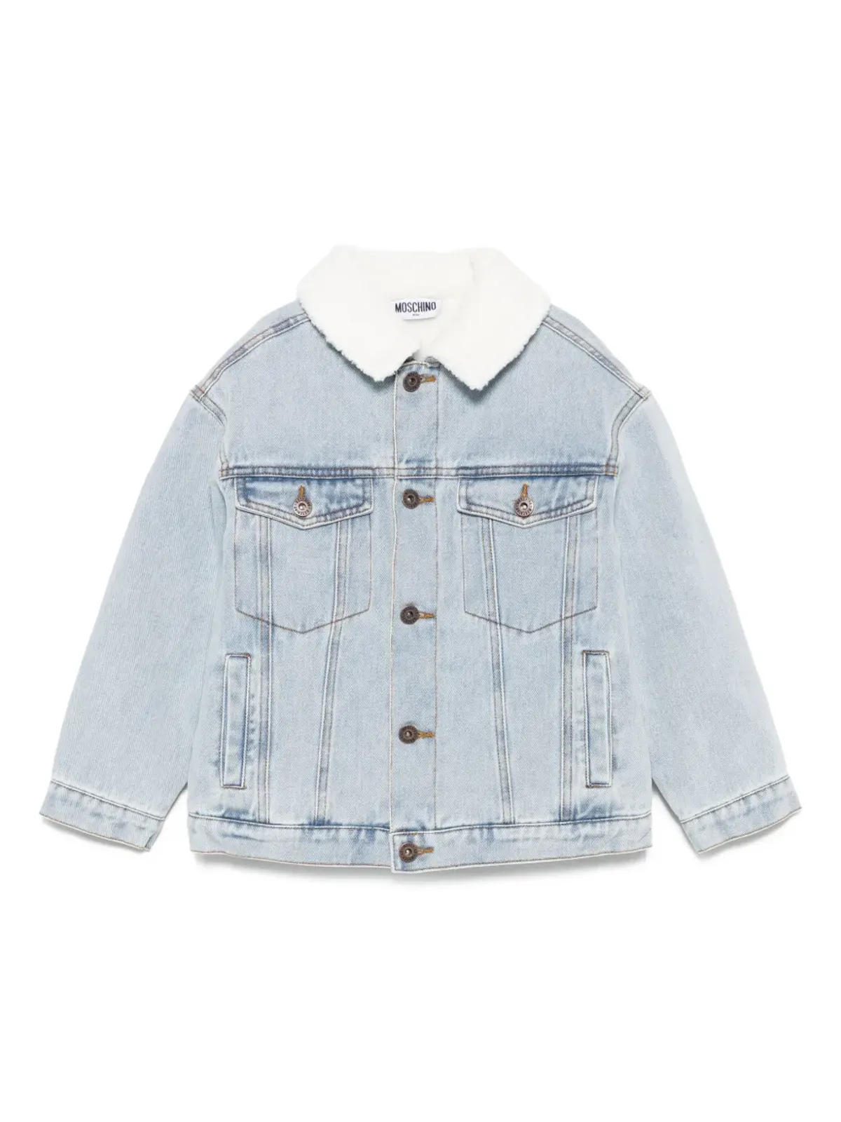 Moschino Kids デニムジャケット - 画像1