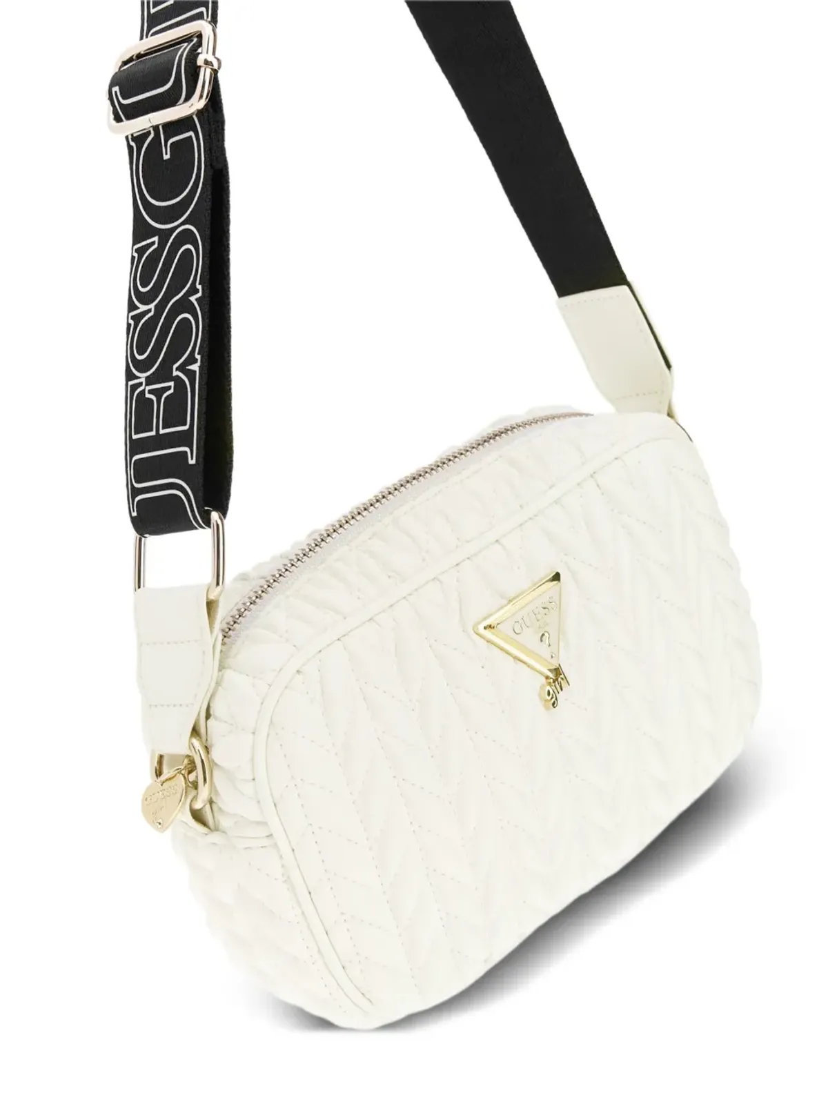 guess kids キルテッド ロゴストラップ ショルダーバッグ - 画像3