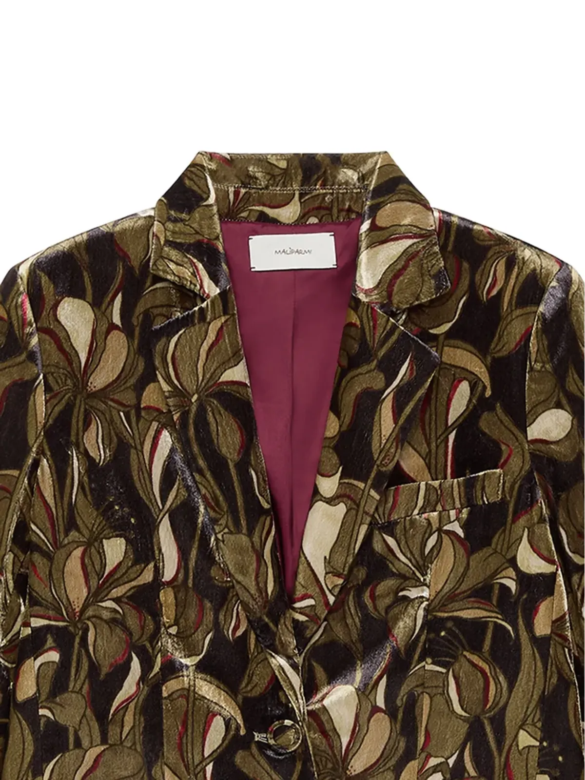 MALIPARMI Lily's Ballet floral pocket jacket - Grey - 画像2