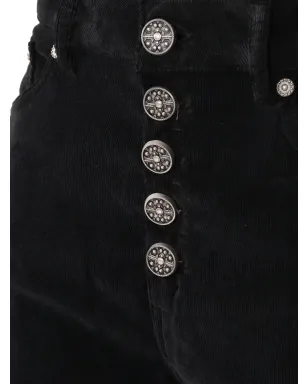 DONDUP ボタン装飾 コーデュロイパンツ - サムネイル3